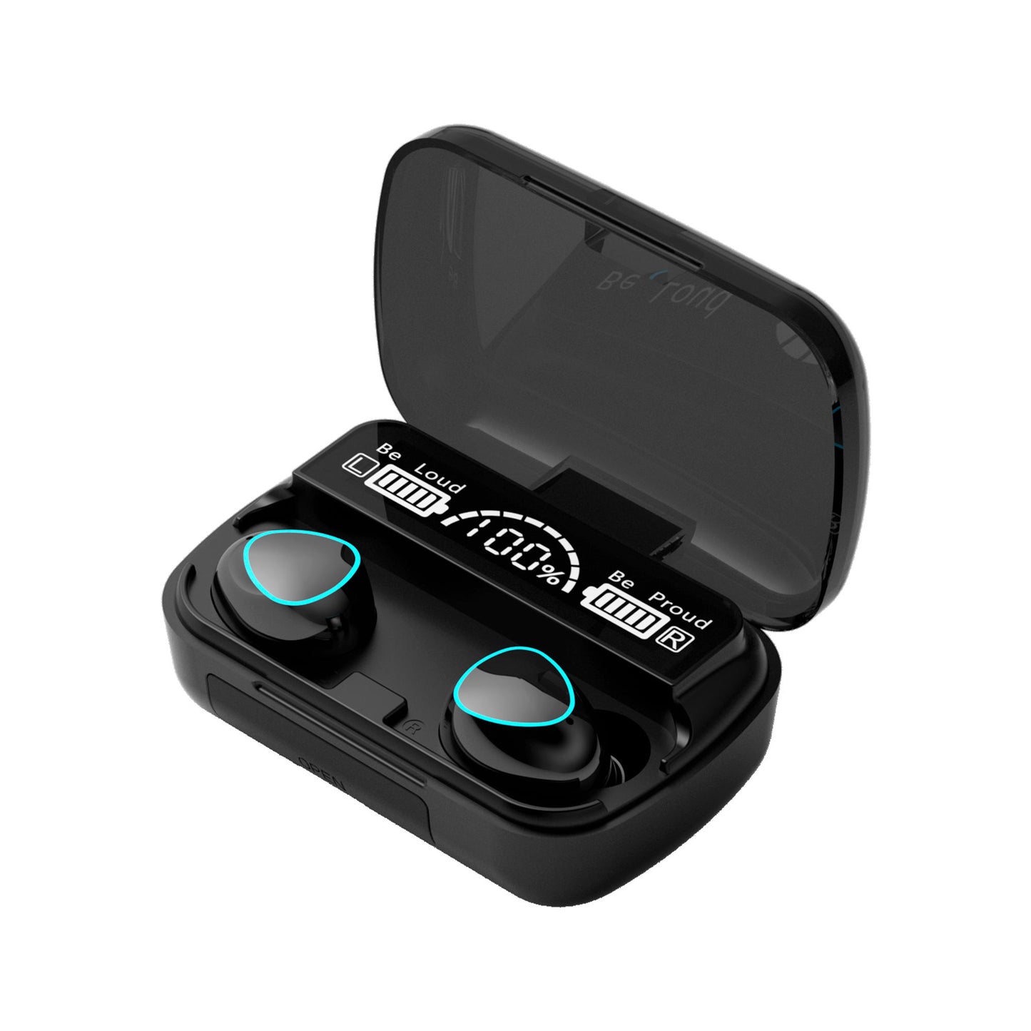 M10 TWS Earbuds with 2000MAH Power Bank offer rich sound, long battery, LED display, 3D touch controls, and a powerful charging case, ideal for music lovers and gamers.