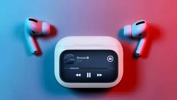 AirPods Pro X – Smart Digital Display | Adaptive ANC & Transparency | Touch Control & Gaming Mode